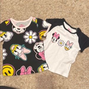 Disney Character T-Shirts Set